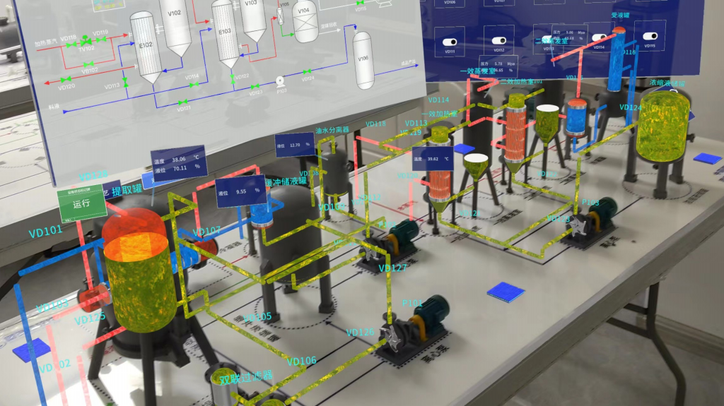 AI+微缩工厂实训平台